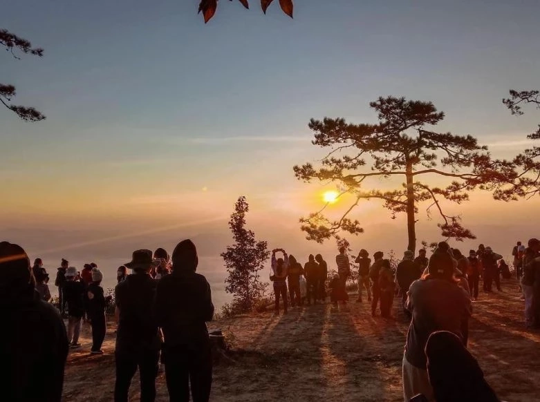 บรรยากาศท่องเที่ยวบนภูกระดึง