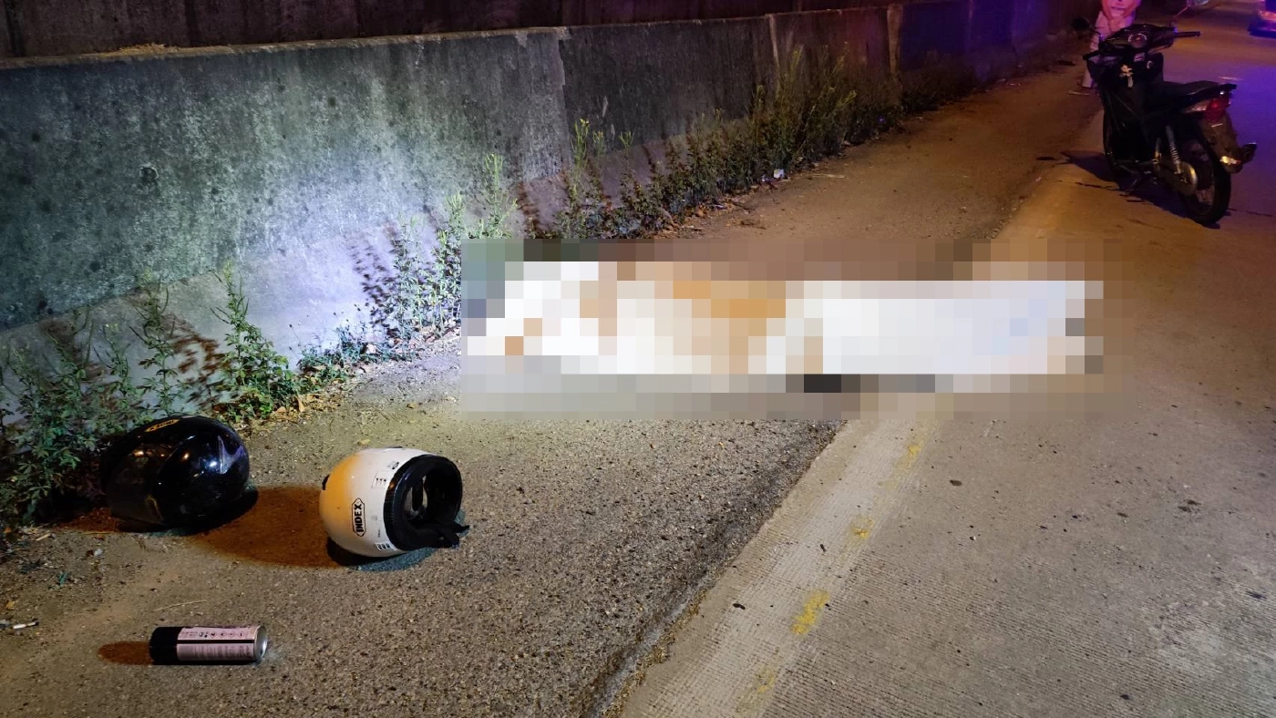 หนุ่ม 18 ปีคล้องพระเต็มคอถูกยิงเสียชีวิต ปลอกกระสุนเกลื่อนถนน