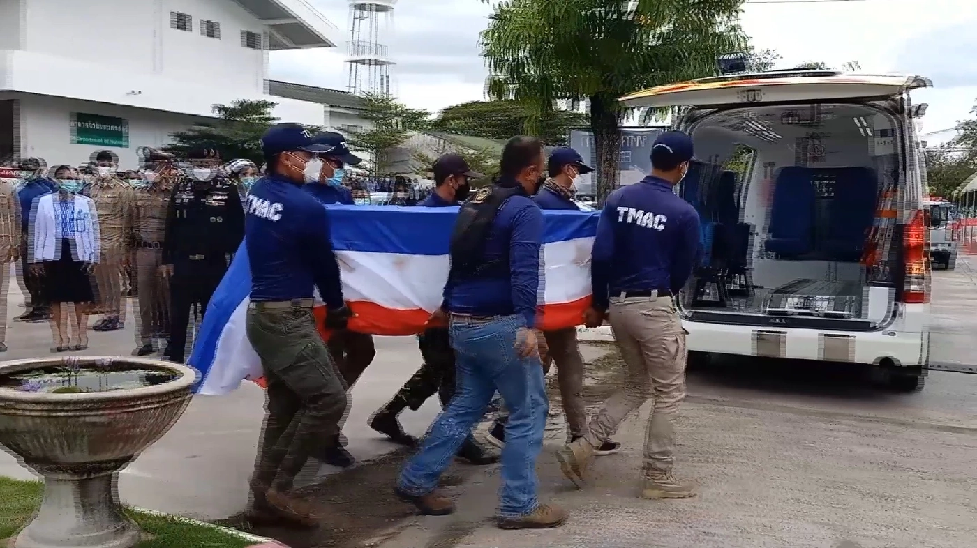 นำร่างทหารเหยียบกับระเบิดชายแดนไทย-กัมพูชา กลับอุตรดิตถ์บ้านเกิด