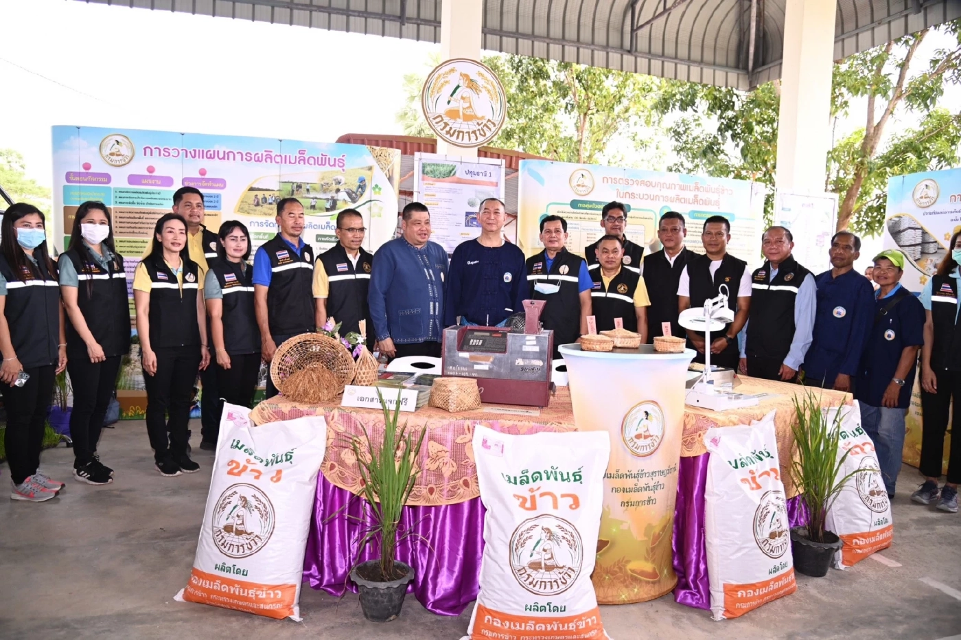 "กระทรวงเกษตรฯ" เสริมเทคโนโลยีแปลงใหญ่ เพิ่มประสิทธิภาพการปลูกข้าว