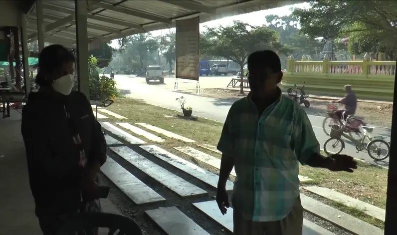 นายธีรวัฒน์ ประดิษฐ์ทรัพย์ กำนันตำบลศรีพราน
