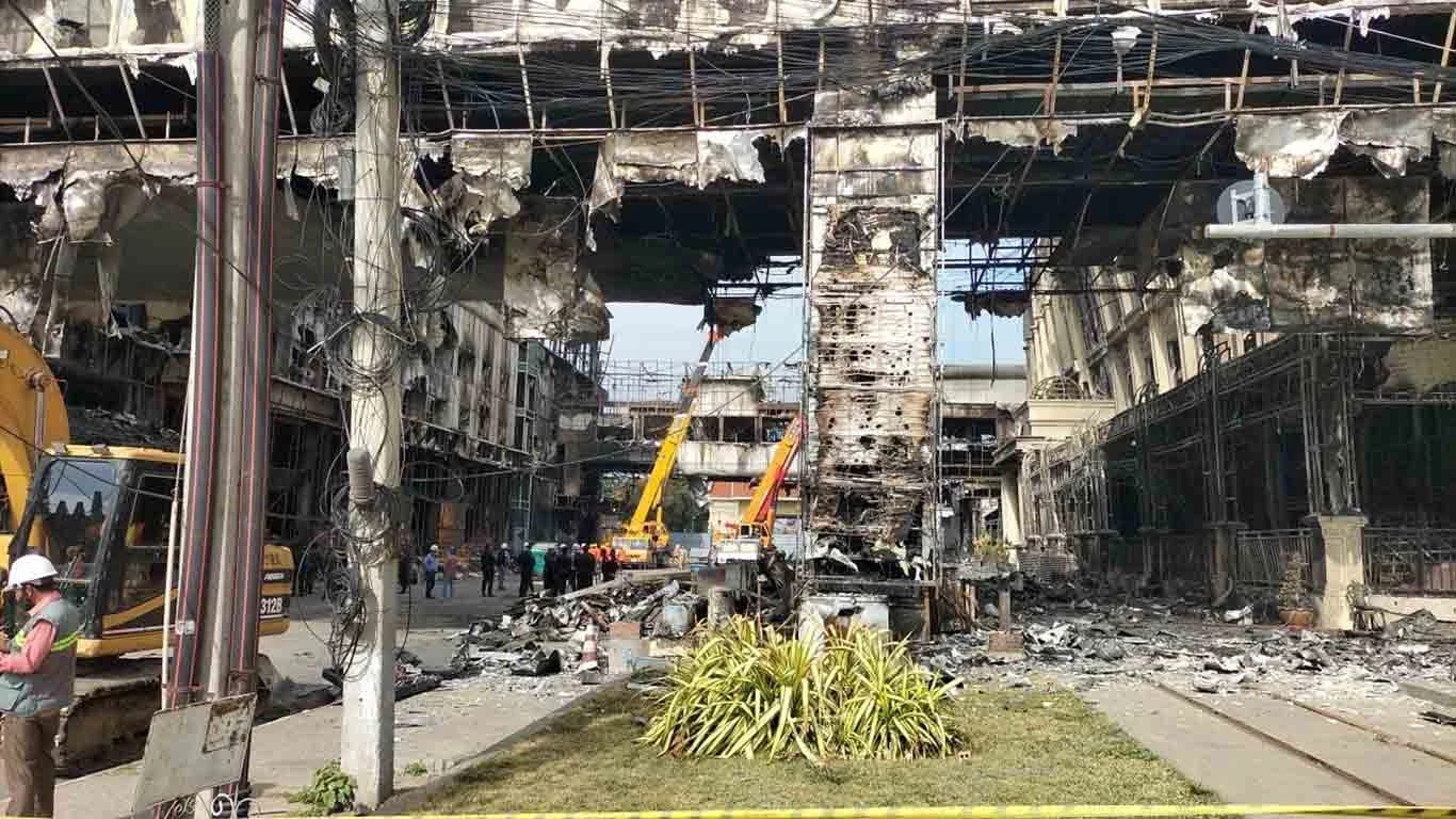 เริ่มรื้อถอนทางเขื่อกาสิโนกับรีสอร์ต 