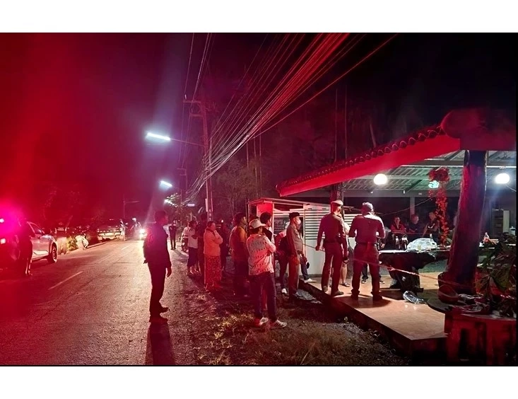 วันเกิดเหตุลูกหน้องคนสนิท ส.อบจ.กาญจนดิษฐ์ ถูกยิง คืนวันที่ 31 ธ.ค.65