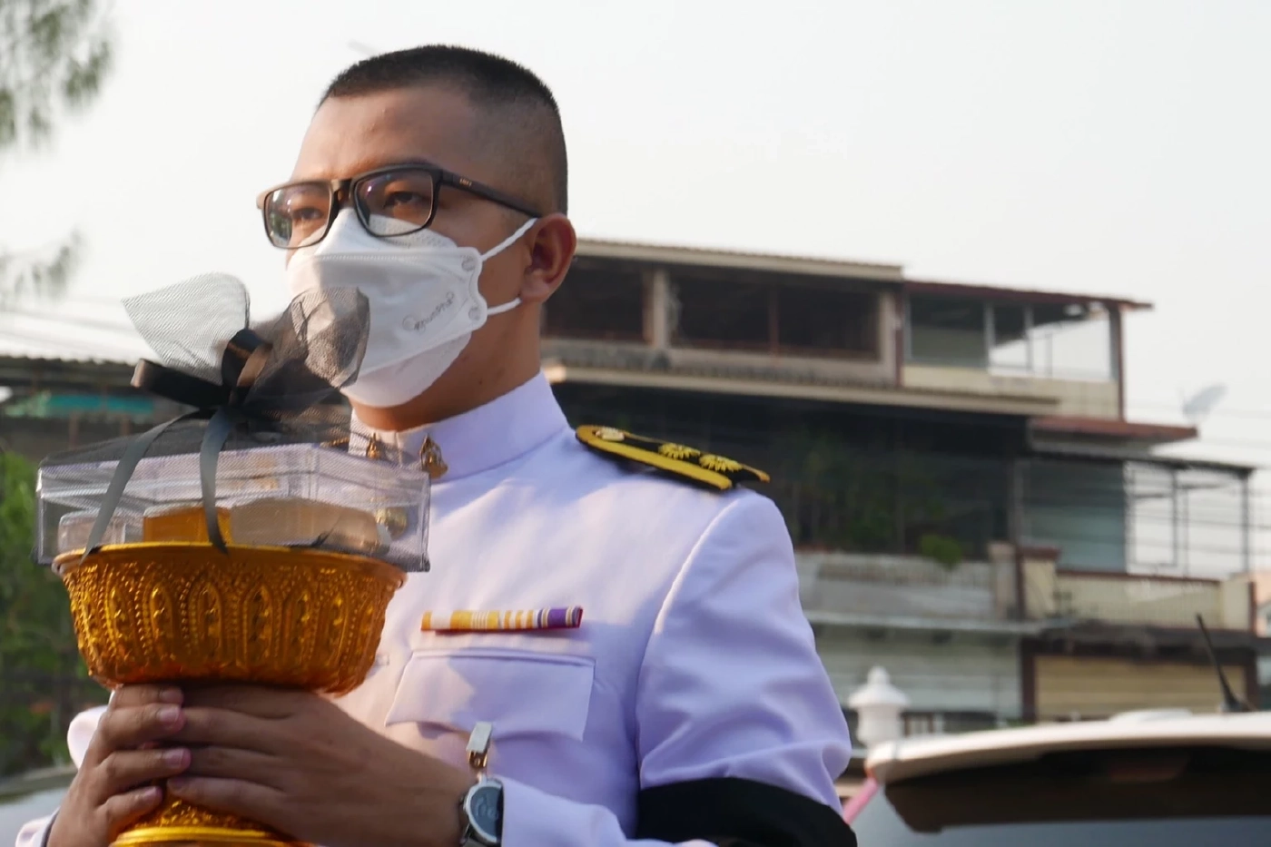 พระราชทานน้ำหลวงอาบศพ ม.ร.ว. สมลาภ กิติยากร เลขานุการ กรมหมื่นสุทธนารีนาถ