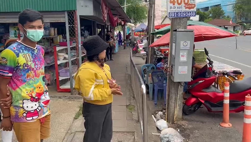 หญิงสาวที่โพสต์คลิปต้นเรื่อง