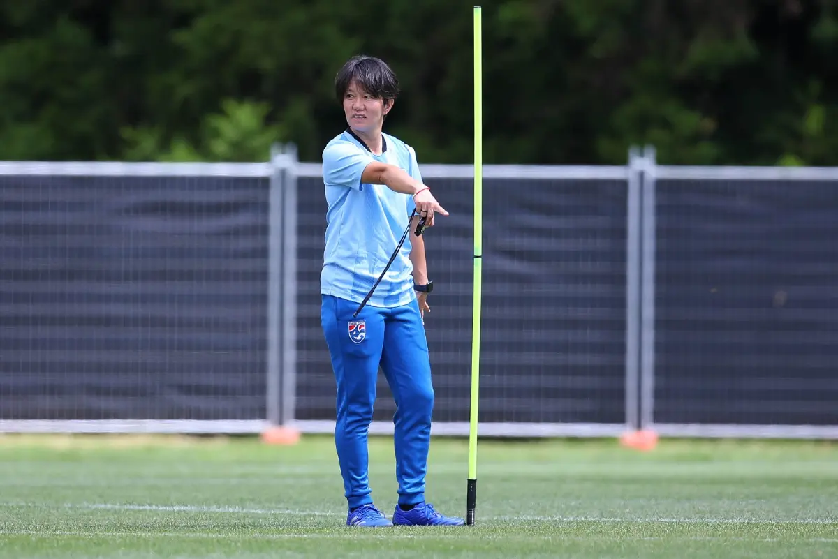 "ชบาแก้ว" ซ้อมครั้งสุดท้ายก่อนเจอแคเมอรูน "วราภรณ์" ย้ำไม่ง่ายแต่ขอสู้เต็มที่