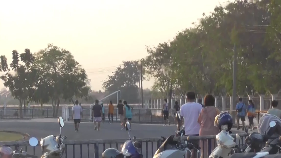 ค่าฝุ่น"PM 2.5" อ่างทองพุ่งทะลุโซนแดง สูงสุดในรอบปี