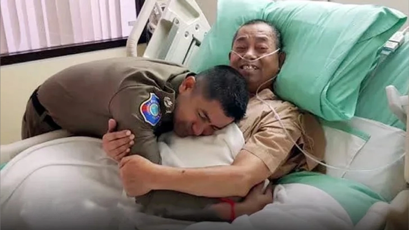 อาลัย "ด.ต.ไสว หักพาล" บิดาบิ๊กโจ๊ก กำหนดสวดอภิธรรมวัดพระศรีฯ