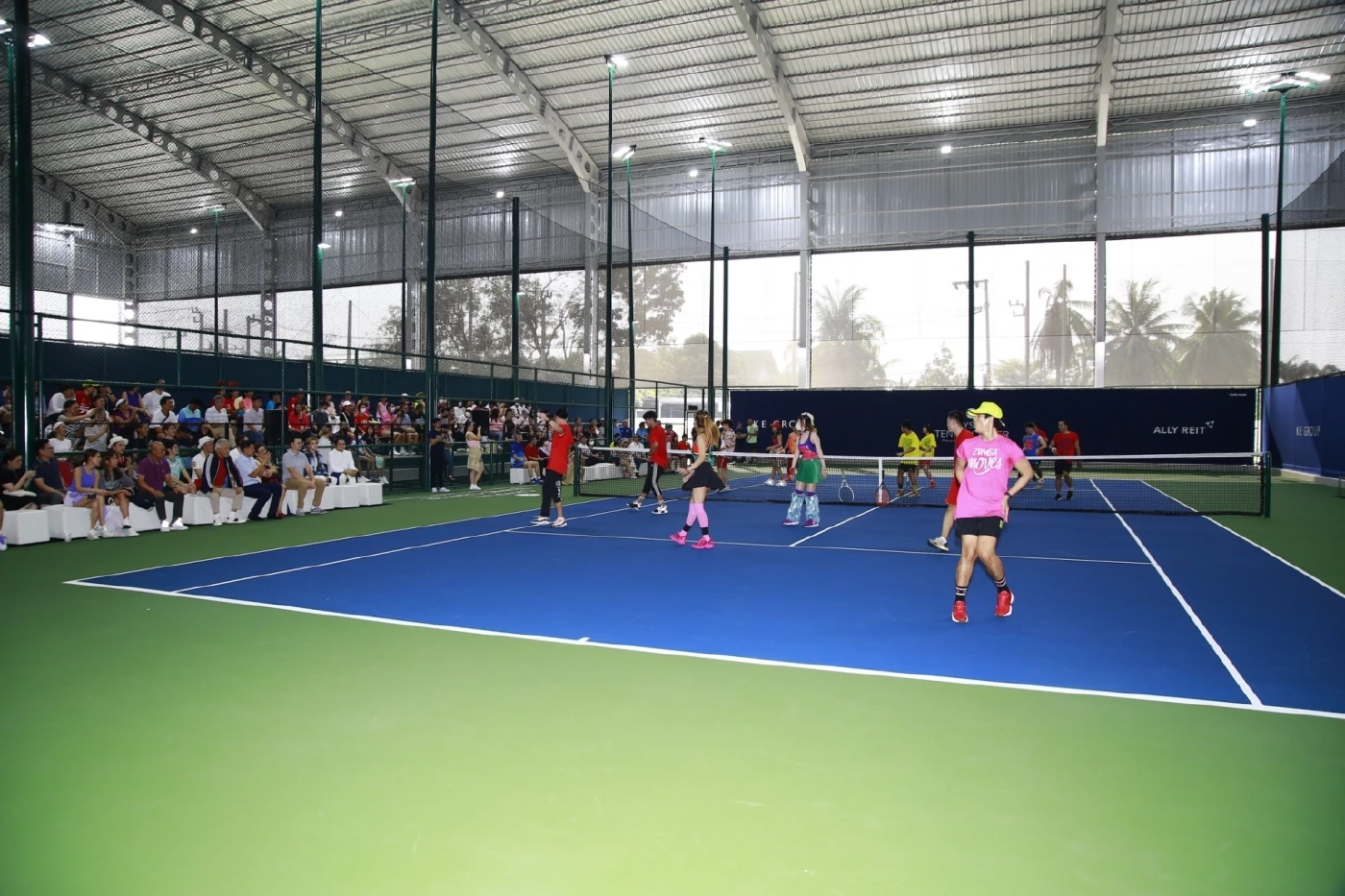 "สุวัจน์" เปิดงาน "สนามเทนนิสอินดอร์ 8 สนาม" หวังสร้างนักกีฬาสู่ระดับสากล