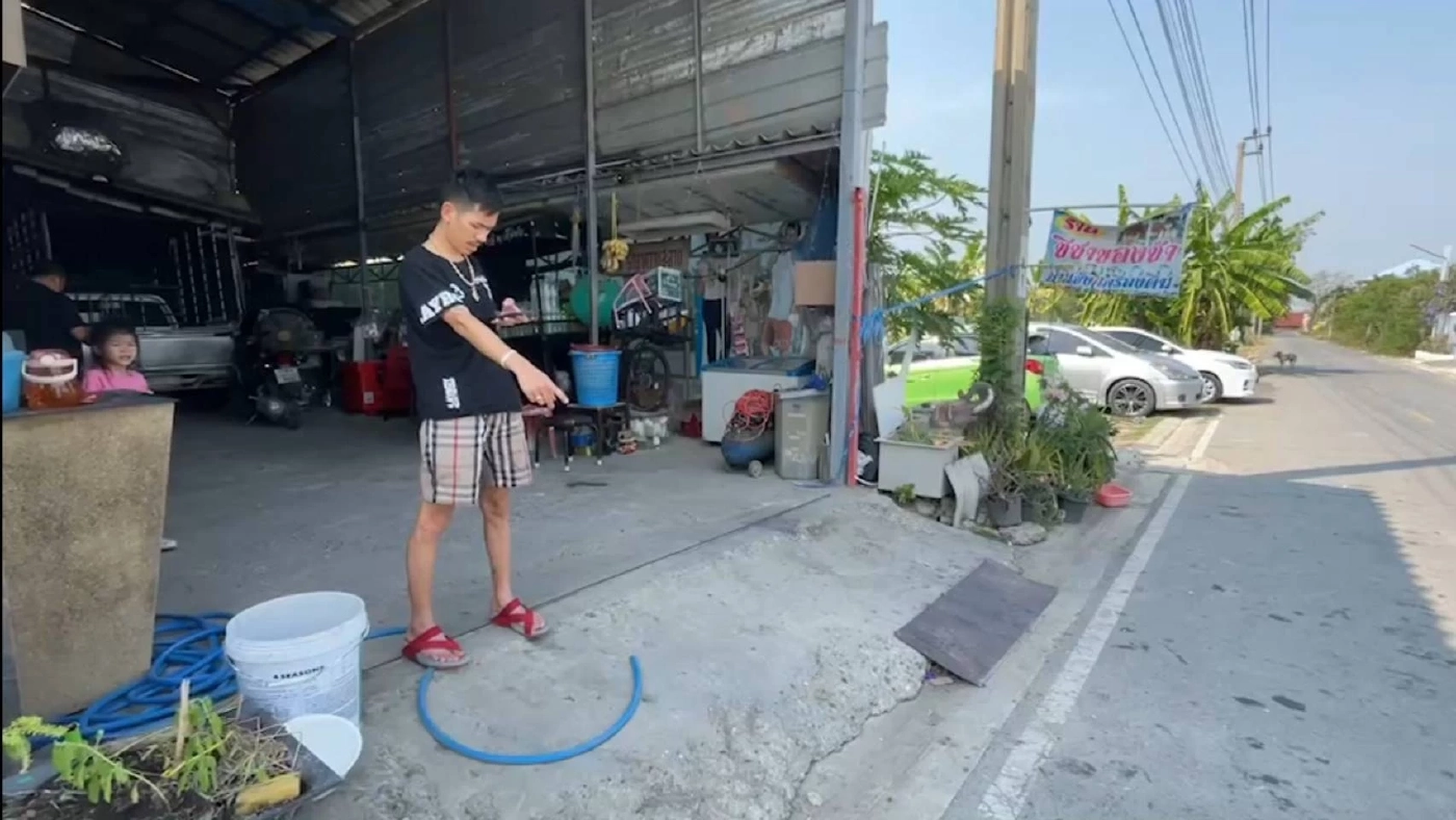 นายเจษฎา (โอน) กามิณี อายุ 23 ปี หนุ่มที่รอดชีวิตอย่าปาฏิหาริย์