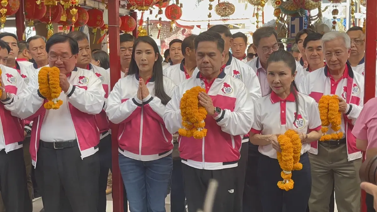 "ท็อป" ยึดคำมั่นมรดกพ่อ “ห้ามสอบตก” ลั่นพร้อมชนะเหมาหมดทั้ง 5 เขต สุพรรณบุรี