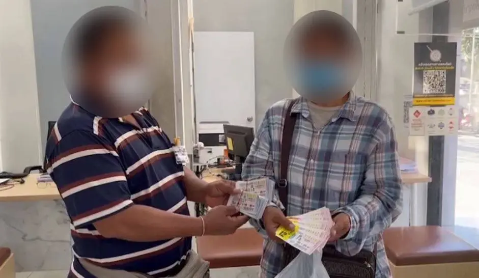 สองผัวเมียเร่ขายลอตเตอรี่ เข้าแจ้งความ ถูกหลอกขายสลากฯปลอม 400 ใบ