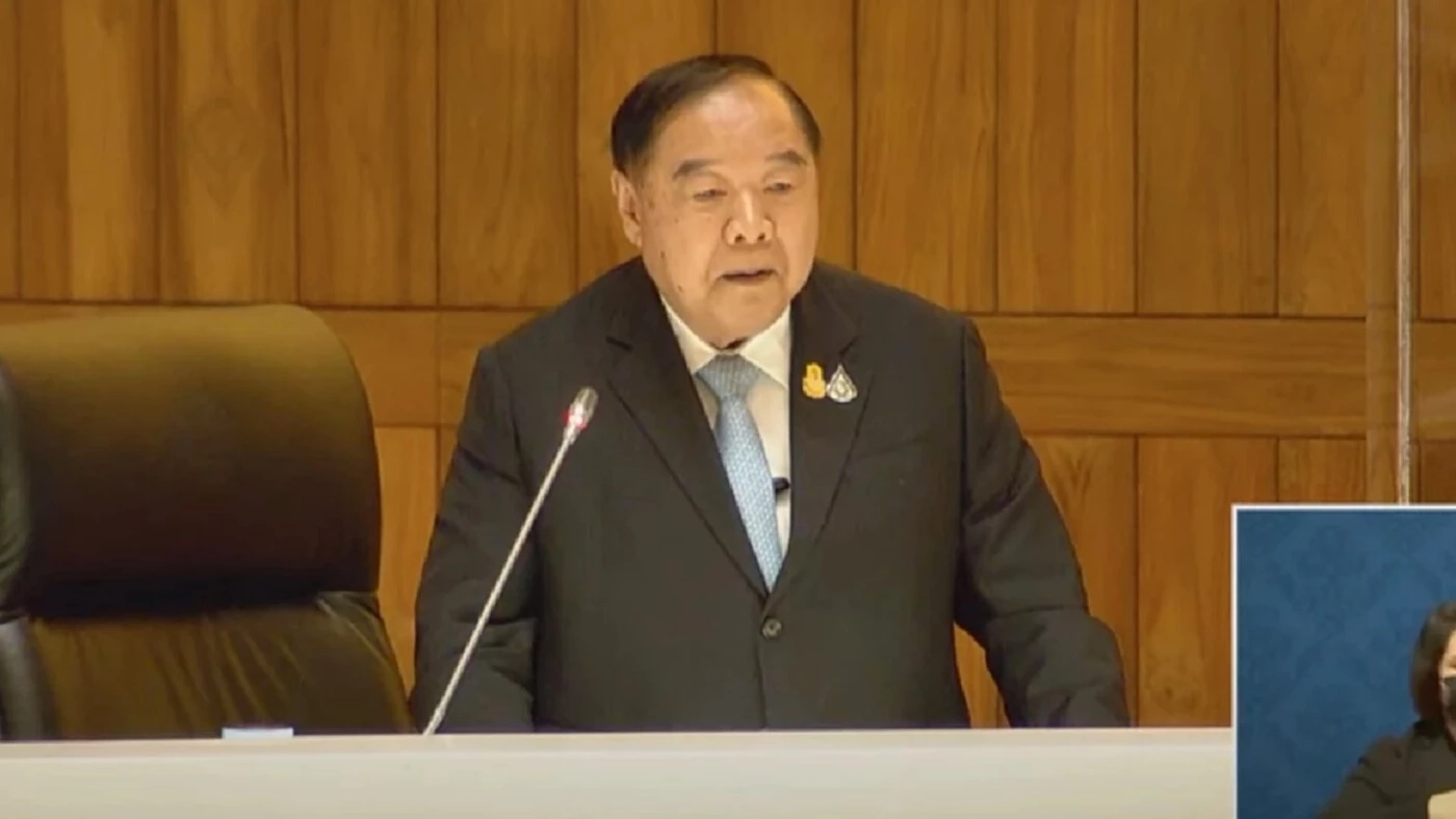 พล.อ.ประวิตร วงษ์สุวรรณ รองนายกฯและหัวหน้าพรรคพลังประชารัฐ 