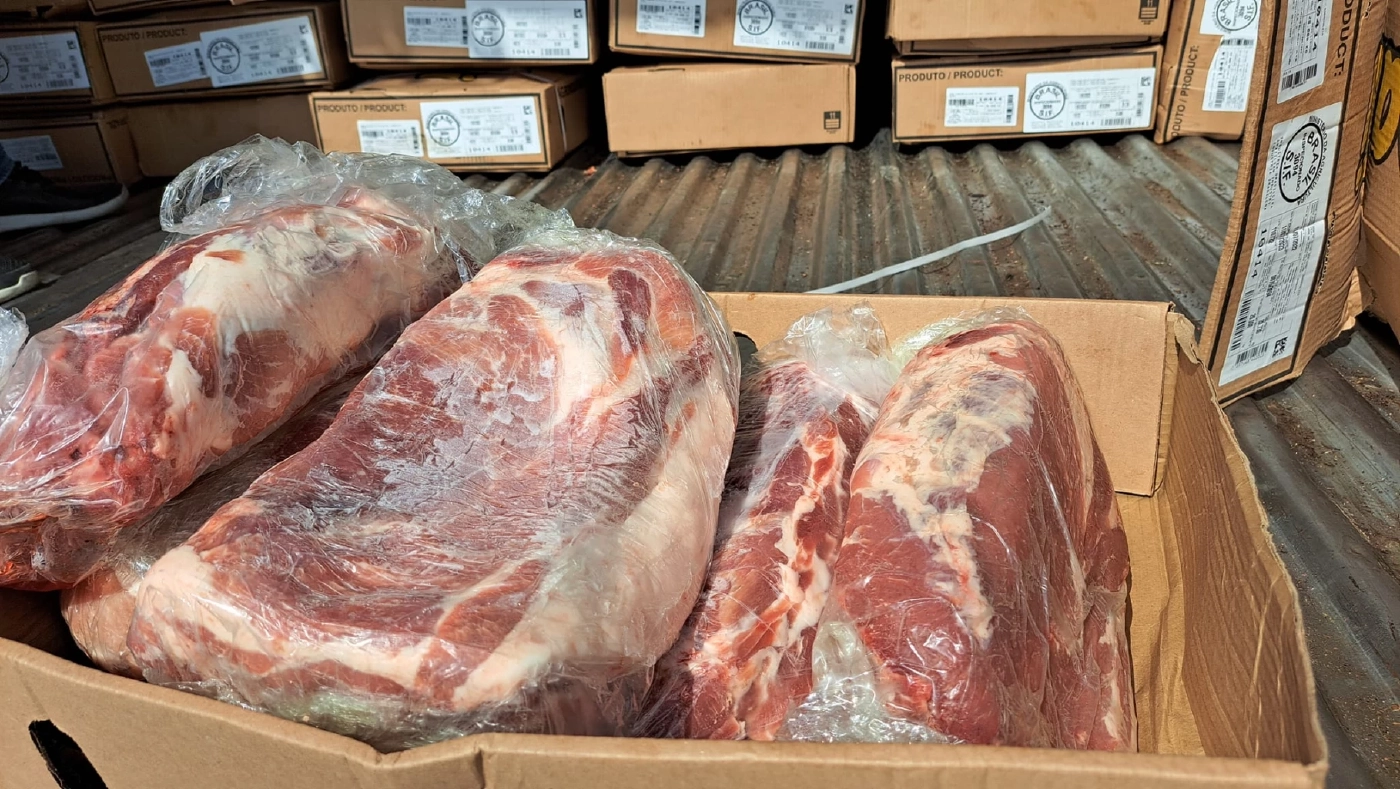 ยึดหมูเถื่อนแช่แข็ง 30 ตัน ลักลอบนำเข้าคาด่านสะเดา