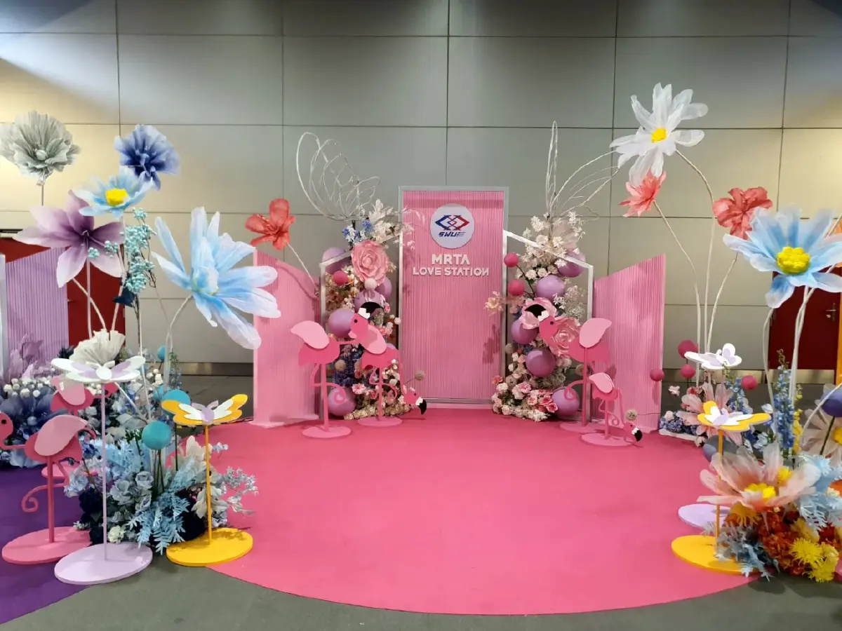 รฟม. ร่วมส่งความสุข วันวาเลนไทน์ 2566 ด้วยกิจกรรม "MRTA Love Station"