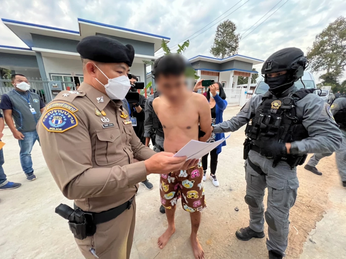 ปิดเมือง “ร้อยเอ็ด” จับจอมโจรเหนือเมฆ งัดตู้เซฟปั๊มน้ำมันกว่า 30 แห่ง