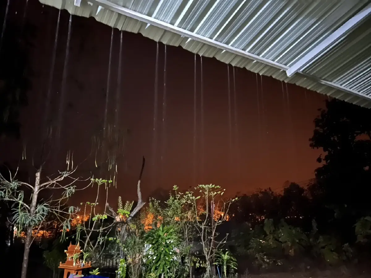 ฝนถล่มทั่วพื้นที่ จ.แม่ฮ่องสอน