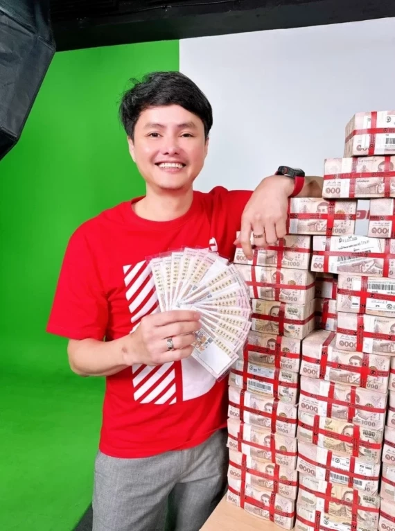 "นอท กองสลากพลัส" นายพันธ์ธวัช นาควิสุทธิ์ เจ้าของแพลตฟอร์ม "กองสลากพลัส"
