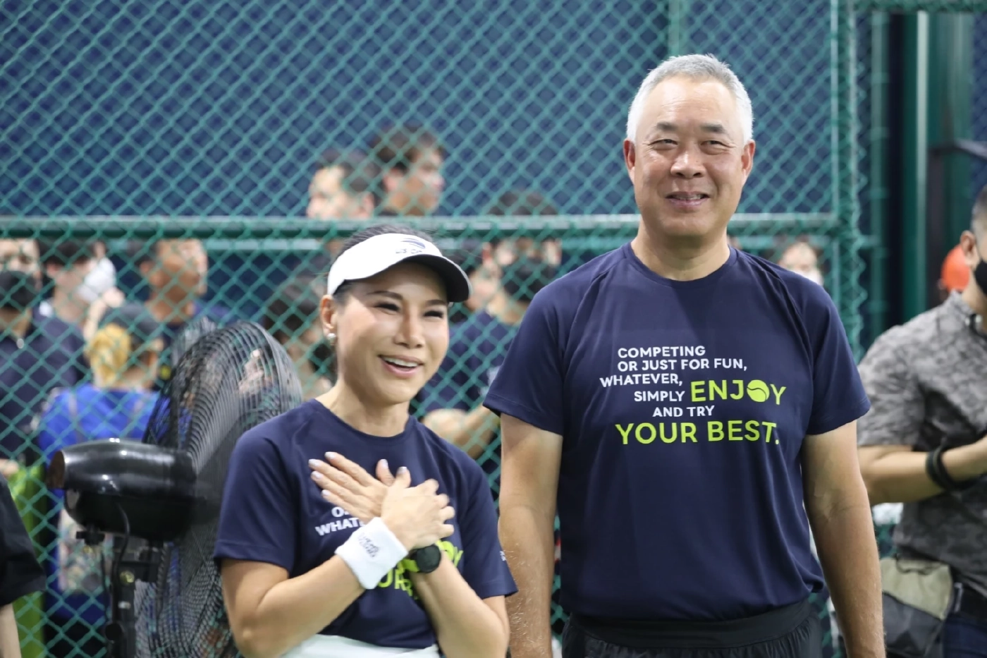 "สุวัจน์" เปิดงาน "สนามเทนนิสอินดอร์ 8 สนาม" หวังสร้างนักกีฬาสู่ระดับสากล