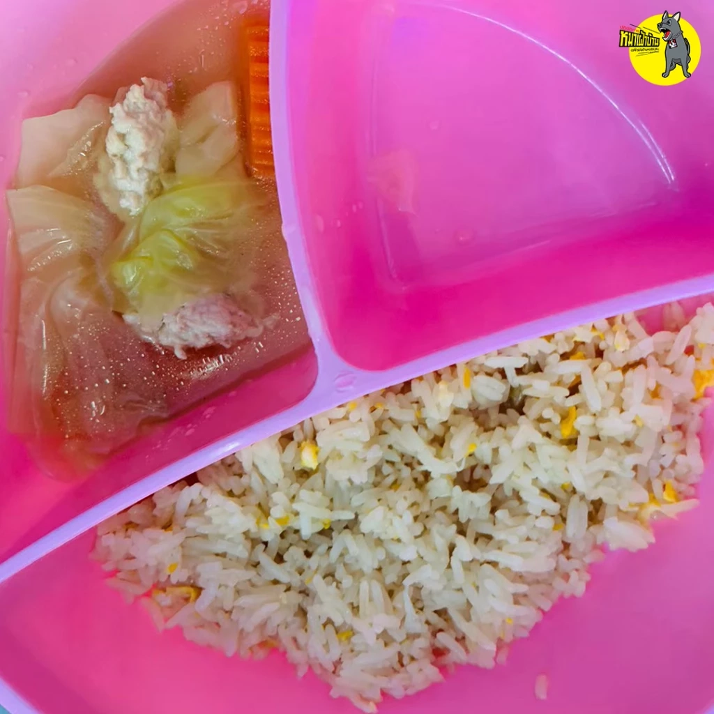 ภาพอาหารกลางวันจริง ที่เด็กได้รับประทานในแต่ละวัน