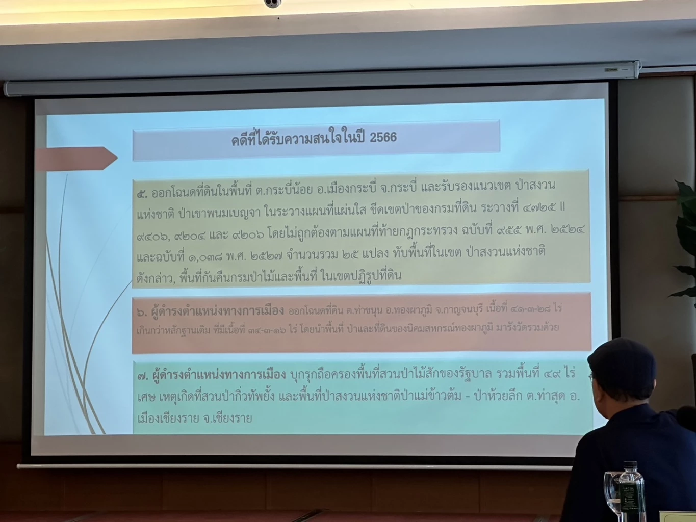 ป.ป.ช.เผย 10 คดีทรัพยากรธรรมชาติฯเตรียมชี้มูลในปี 2566