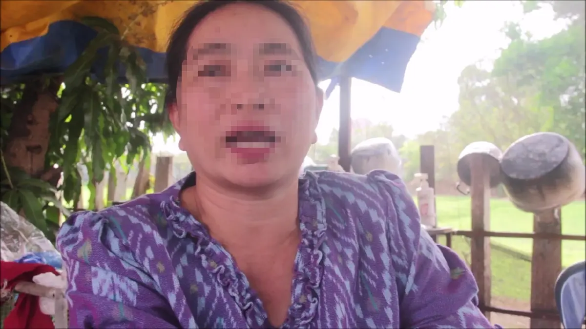 น.ส.นิยม โพธิสาย อายุ 46 ปี หลานสาวของนางออง