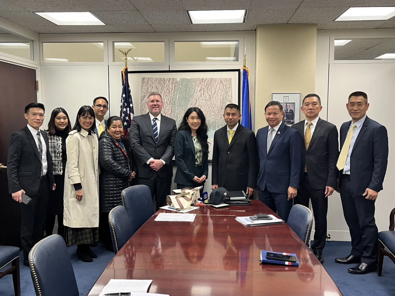 “เชษฐพันธ์-บิ๊กโจ๊ก” หารือ สหรัฐ แจงแนวทางแก้ปัญหาค้ามนุษย์