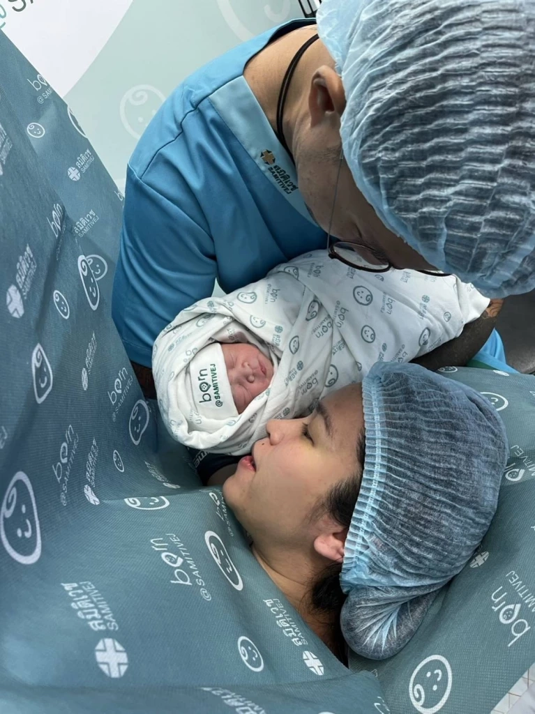 อี๊ฟ พุทธธิดา คลอดลูกสาวแล้ว น้องมีตังค์ เชื่อดวงจิตคุณพ่อมาเกิดใหม่