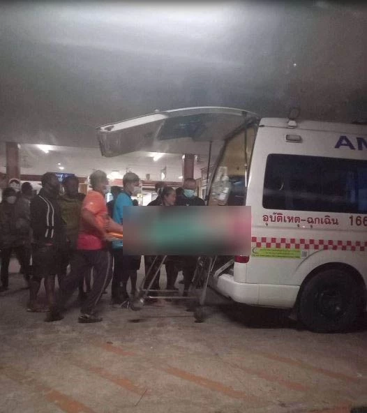 แม่น้องคิว คนจุดคบเพลิงรอบกองไฟ เผยเศร้า ลูกเจ็บหนัก ยังหายใจเองไม่ได้