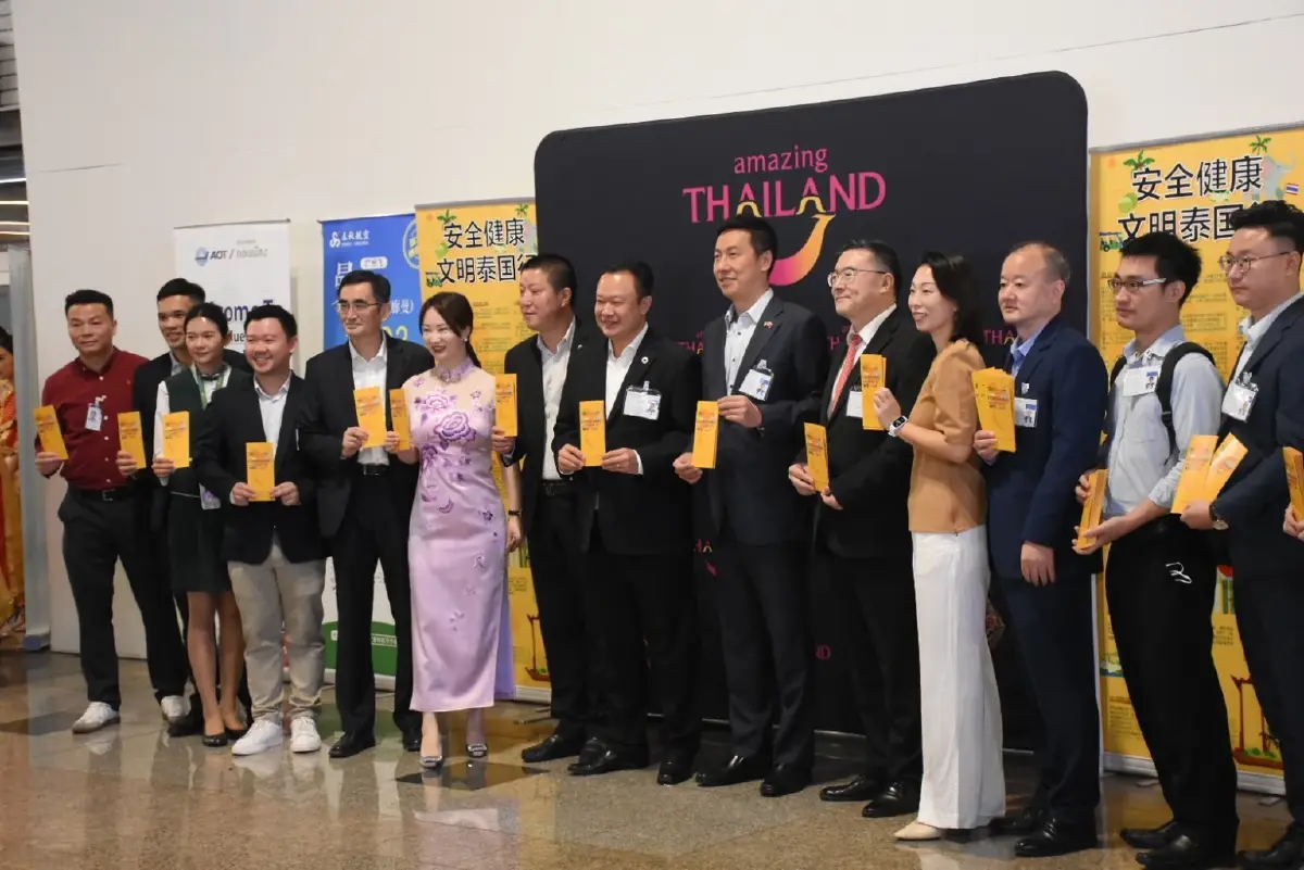 ทัวร์ลง! กรุ๊ปทัวร์จีนเดินทางเข้าไทยวันแรก ททท.หวังช่วยกระตุ้นศก. ปี66