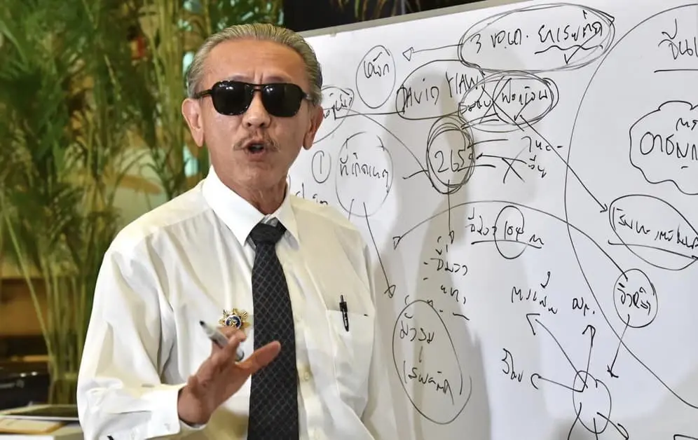 ชูวิทย์  กมลวิศิษฎ์  อดีตนักการเมือง ออกมาเปิดโปง นายทุนฮุบพื้นที่ป่าทับลาน 