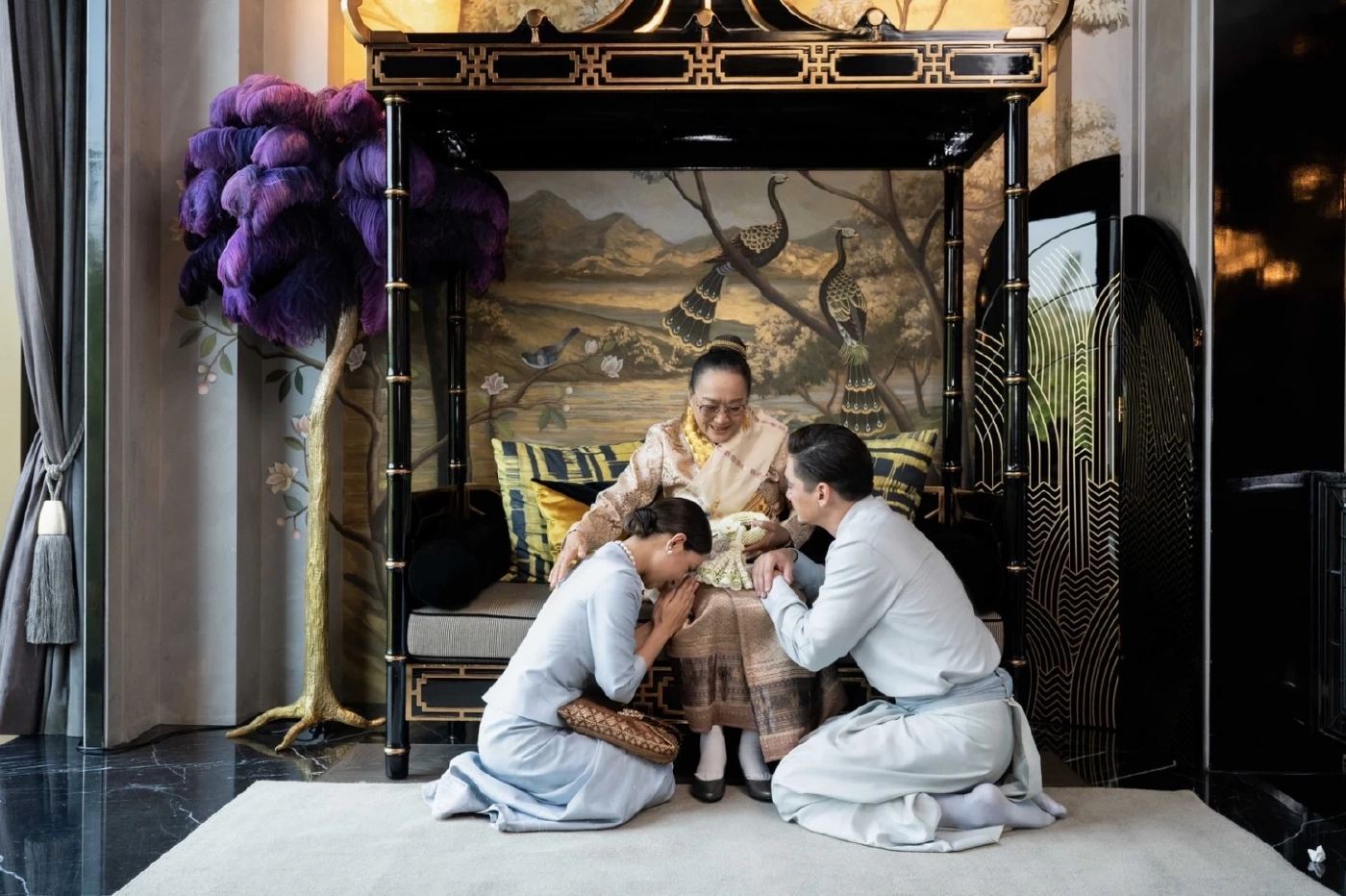 เปิดภาพ อนันดา-ณิชชา เข้าพิธีมงคลสมรส สวยหล่อเหมาะสมกันมาก