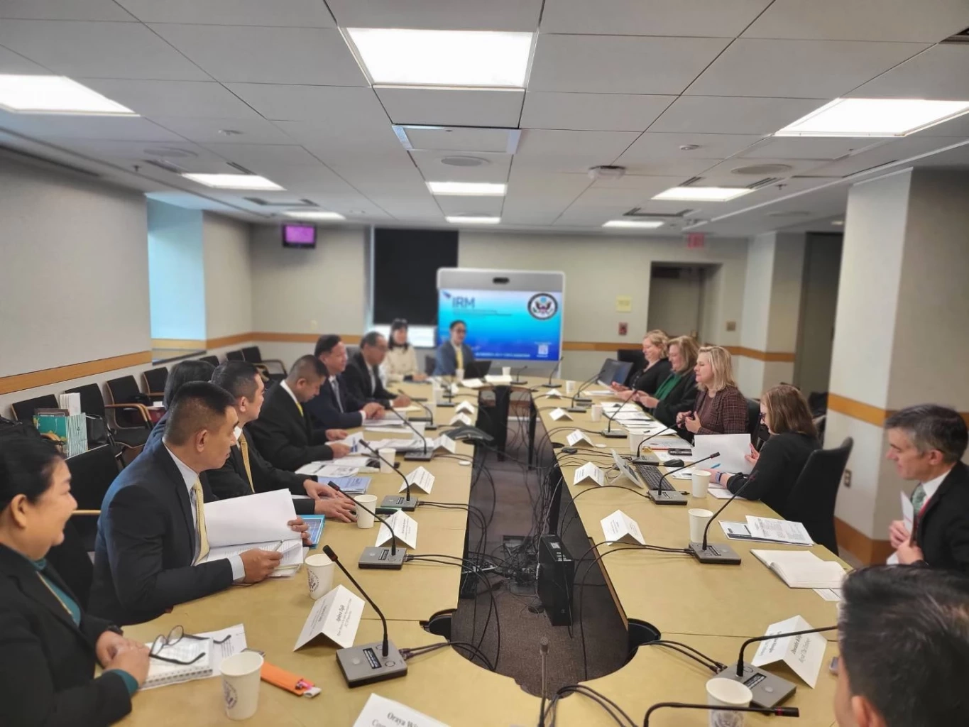 “เชษฐพันธ์-บิ๊กโจ๊ก” หารือ สหรัฐ แจงแนวทางแก้ปัญหาค้ามนุษย์