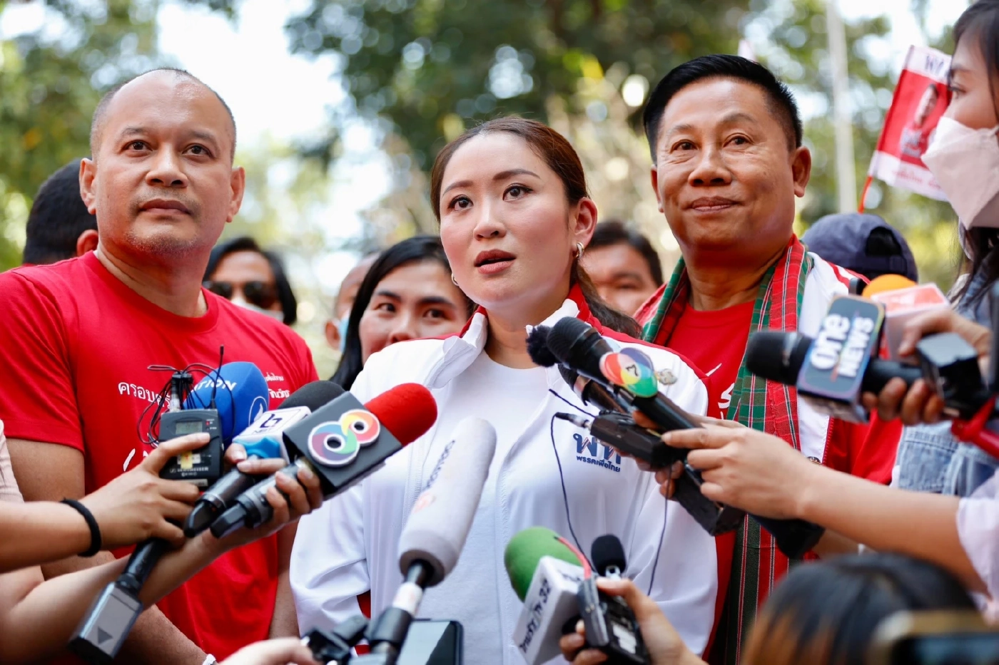 น.ส.แพทองธาร ชินวัตร หัวหน้าครอบครัวเพื่อไทย