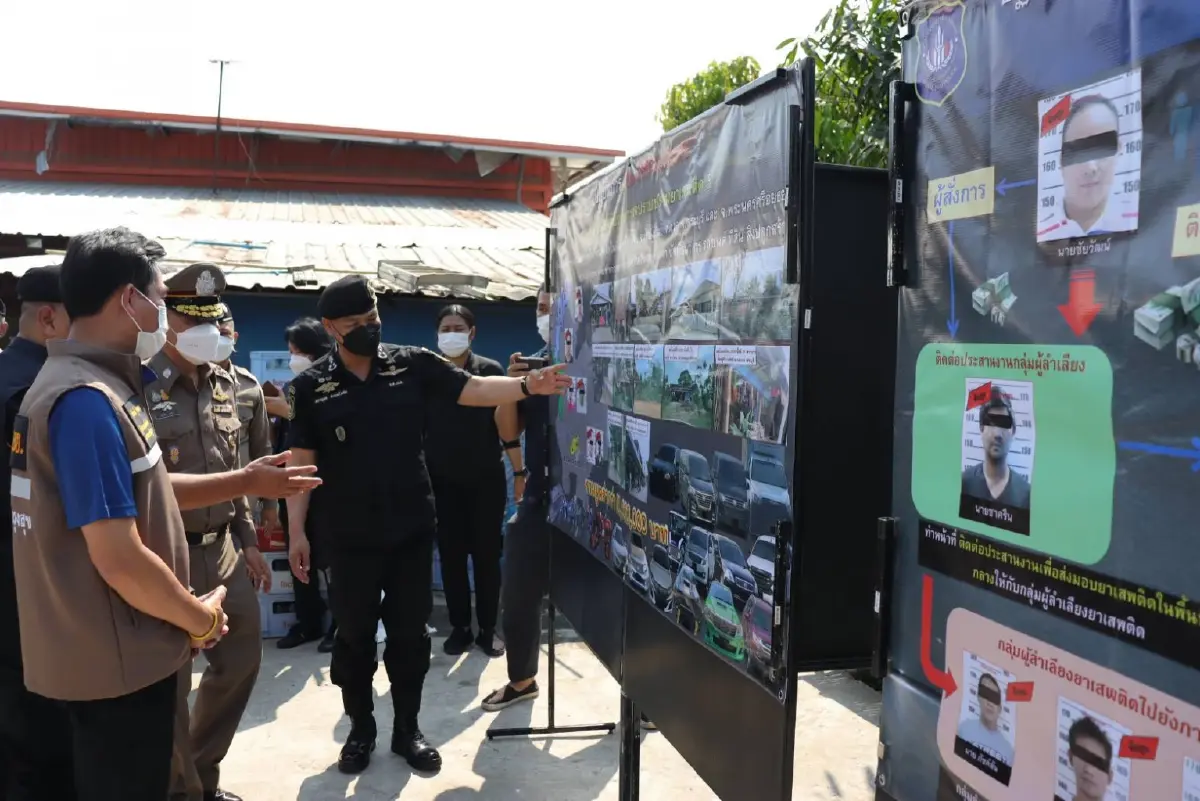 ปส.เปิดปฏิบัติการ" อินทรชิตแผลงศร” ลุยค้น 20 จุด ยึดทรัพย์กว่า 100 ล้านบาท