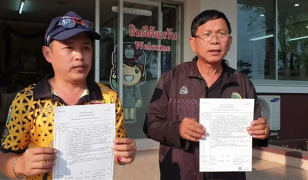 นักข่าวช่องดัง แจ้งจับชายฉกรรจ์ ล็อกคอ-ลบคลิป ขู่ห้ามทำข่าวบ่อลูกรัง อดีต สจ.