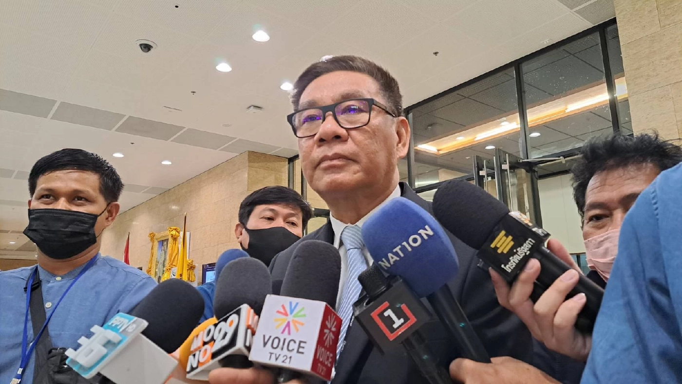 สมชัย ศรีสุทธิยากร ประธานนโยบายและยุทธศาสตร์ พรรคเสรีรวมไทย 