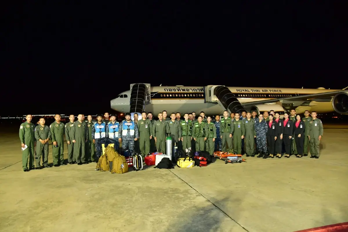 36 คนไทยในตุรกี กลับถึงไทยแล้ว รวมถึงทีมช่วยค้นหา