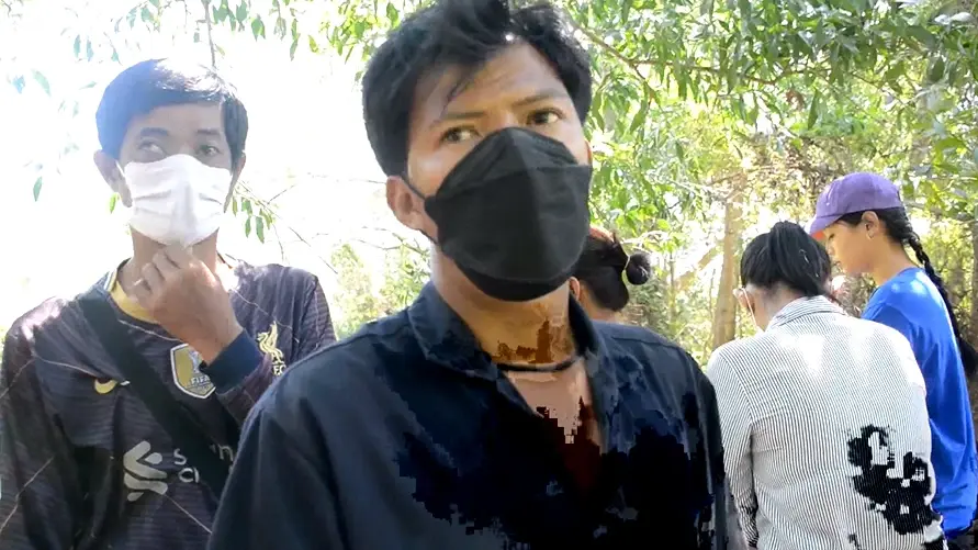 นายกล้า การเพียร อายุ 37 ปี น้องชายของผู้ตาย