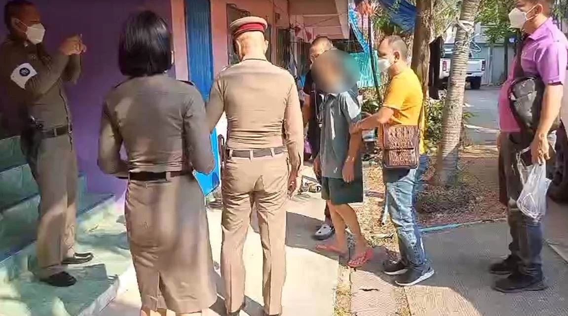 จับแล้ว! ผัวหึงโหดบีบคอภรรยา ทิ้งศพไว้นาน 5 วัน ญาติแค้น ตะโกนสาปแช่ง