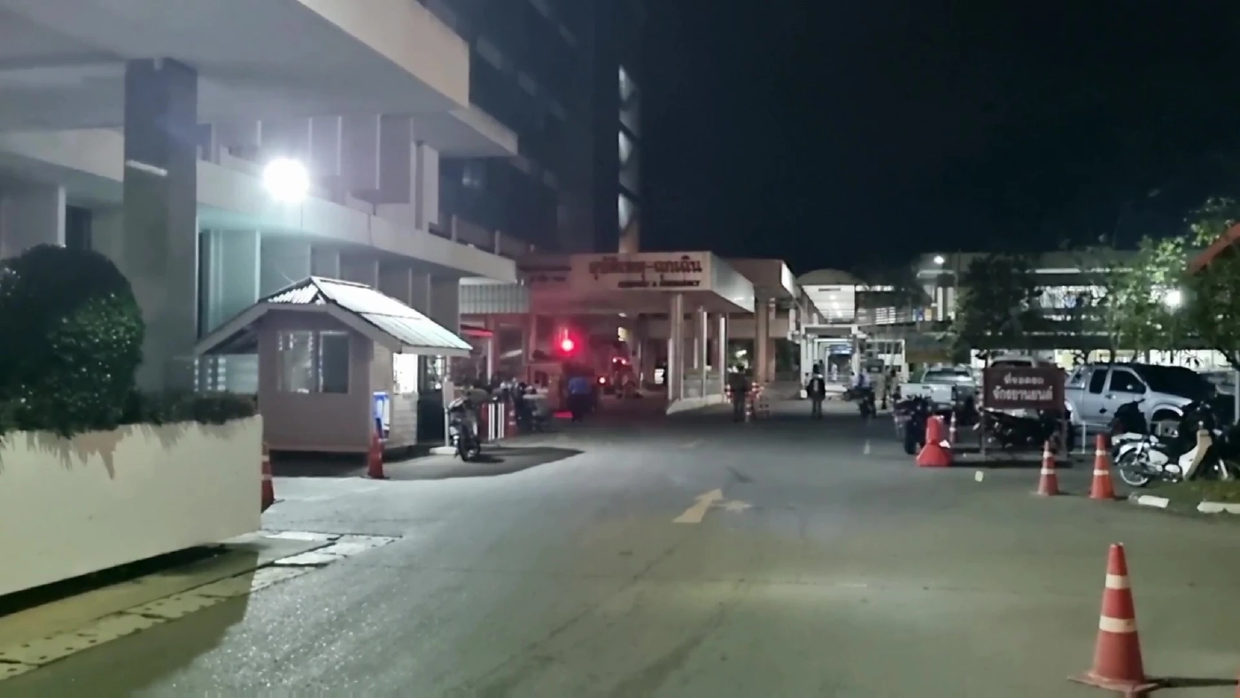 พฐ. เร่งตรวจสอบหาสาเหตุ ไฟไหม้ห้องฉุกเฉิน โรงพยาบาลดำเนินสะดวก