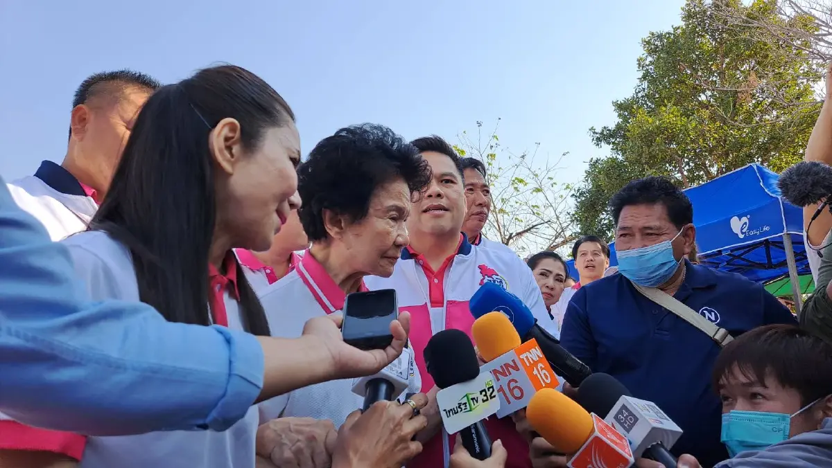 ตีแตกยาก! "คุณหญิงแจ่มใส" ลั่น พรรคไหนคิดเป็นศัตรู "ชทพ." ขอให้แพ้ภัยตัวเอง