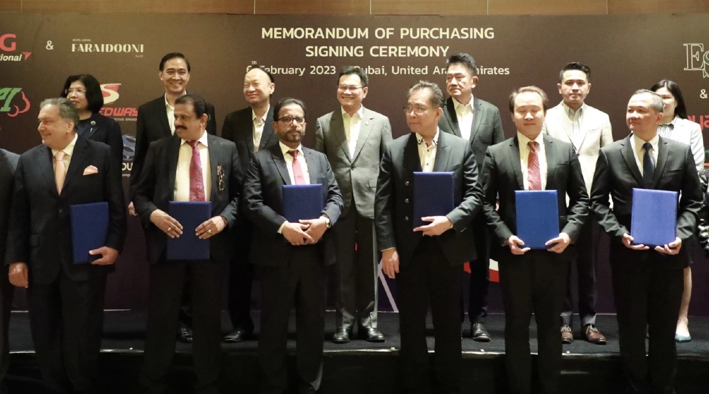 “จุรินทร์” นำทีมบุกดูไบ ขายสินค้ายูเออี วันแรกได้กว่า 1,330 ล้านบาท