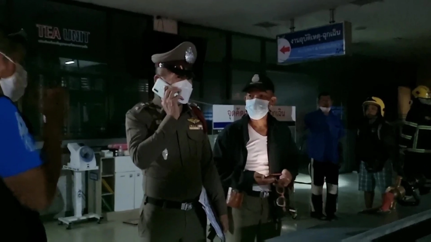 พฐ. เร่งตรวจสอบหาสาเหตุ ไฟไหม้ห้องฉุกเฉิน โรงพยาบาลดำเนินสะดวก