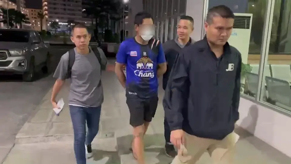 รวบมือปืนผู้ต้องหาหนีคดีสังหารเพื่อน กบดานระยองนาน 5 ปี