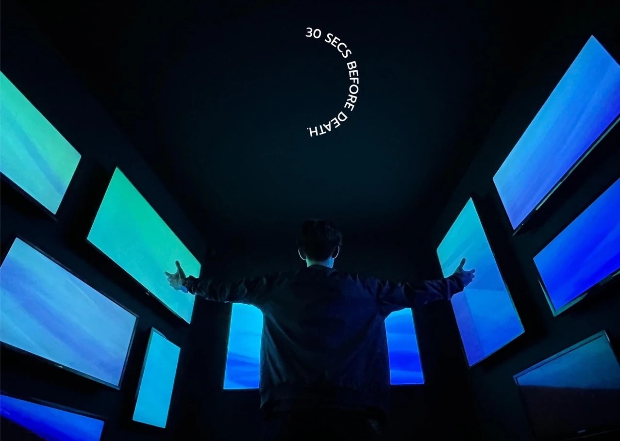 ระถึงเหตุผลของการมีชีวิตอยู่ ในนิทรรศการสัมผัสประสบการณ์ 30 วินาทีก่อนตาย