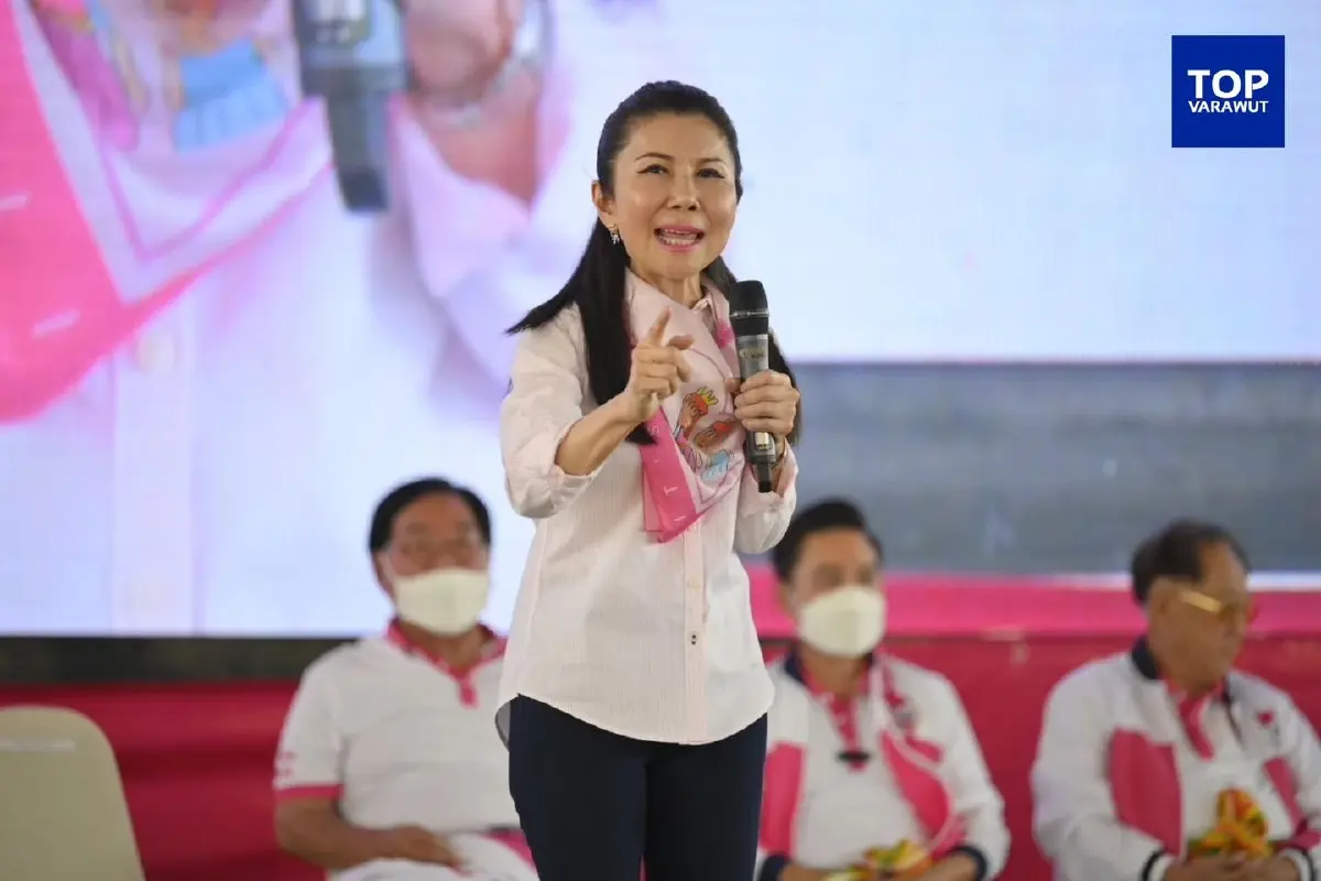 ตีแตกยาก! "คุณหญิงแจ่มใส" ลั่น พรรคไหนคิดเป็นศัตรู "ชทพ." ขอให้แพ้ภัยตัวเอง