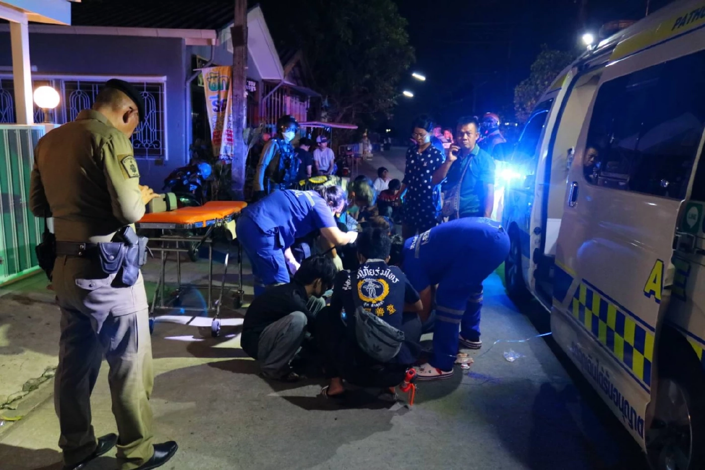 ยิงวัยรุ่นย่านลาดสวายสาหัส เผยมือปืนวนเวียนดูหลายรอบ ก่อนลั่นไก