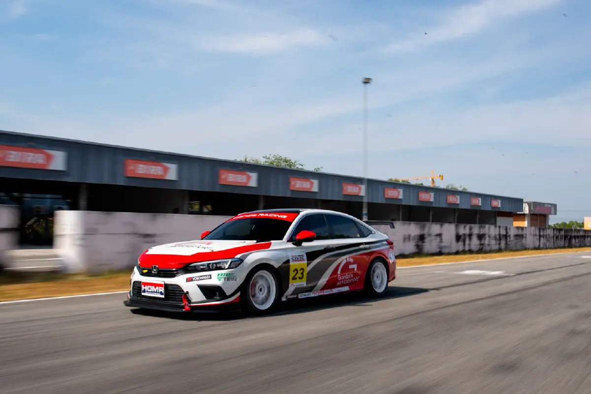 เอาใจคนรักความเร็ว ! กรังด์ปรีซ์ฯ เปิดตัวรถแข่ง Honda Civic รุ่นใหม่