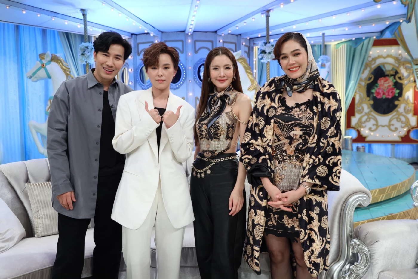 ซันนี่ เกวลิน สาวหล่อสุดฮอต มาพักผ่อนเมืองไทย ประเดิมออกรายการ 3 แซ่บ